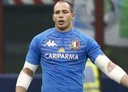 Sergio Parisse. Foto www.imagephotoagency.it -