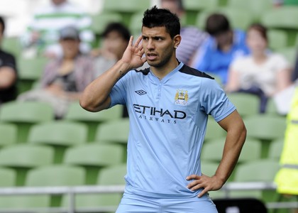 Sergio Aguero. Foto www.imagephotoagency.it -