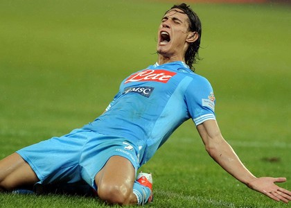 Edison Cavani Napoli. Foto www.imagephotoagency.it -