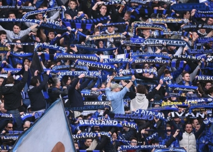 Risultati immagini per tifosi atalanta