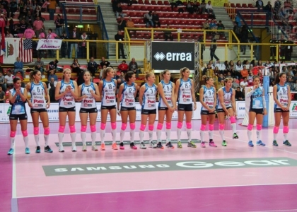 La Pomì Casalmaggiore - foto Facebook @@VbcPomiCasalmaggiore