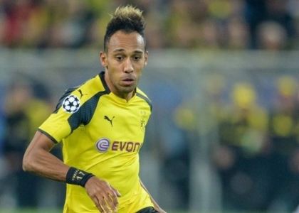 Aubameyang in azione - Foto www.imagephotoagency.it