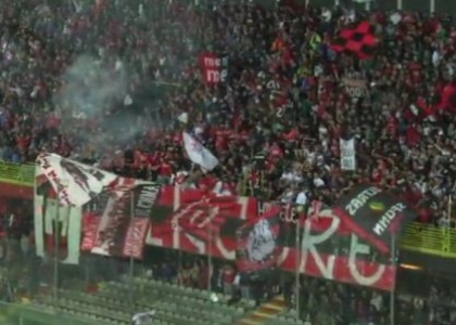 I tifosi del Foggia allo Zaccheria - Stopframe Sportube