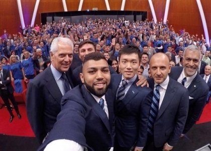 La presentazione di Gabigol -