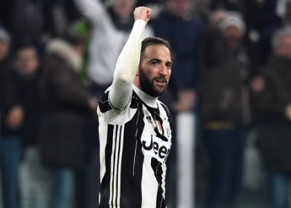 La gioia di Gonzalo Higuain