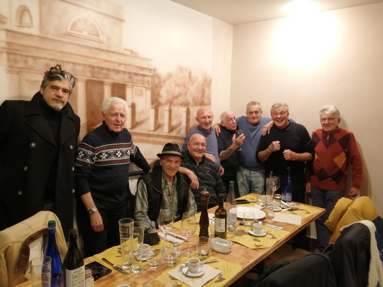 Una sera a cena con Zanon, Mattioli, Giorgetti e Buttiglione nel cuore di Milano.
