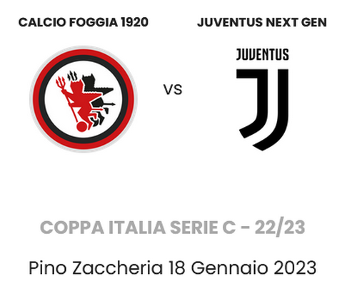 In Coppa Italia contro la Juventus Next Gen, il Foggia cerca il riscatto