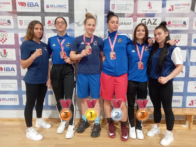 Agli europei youth in Croazia, Italia protagonista con i due ori di Sarsilli e la Muzzi, un argento e tre bronzi.
