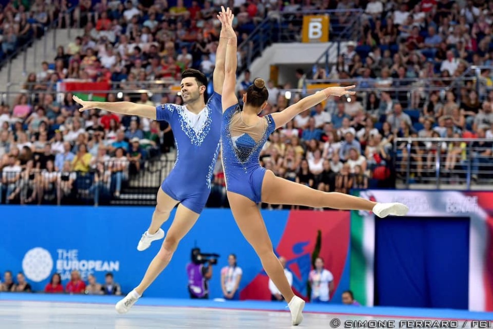 Giochi Europei di Minsk: Michela Castoldi e Davide Donati oro nella coppia mista di aerobica