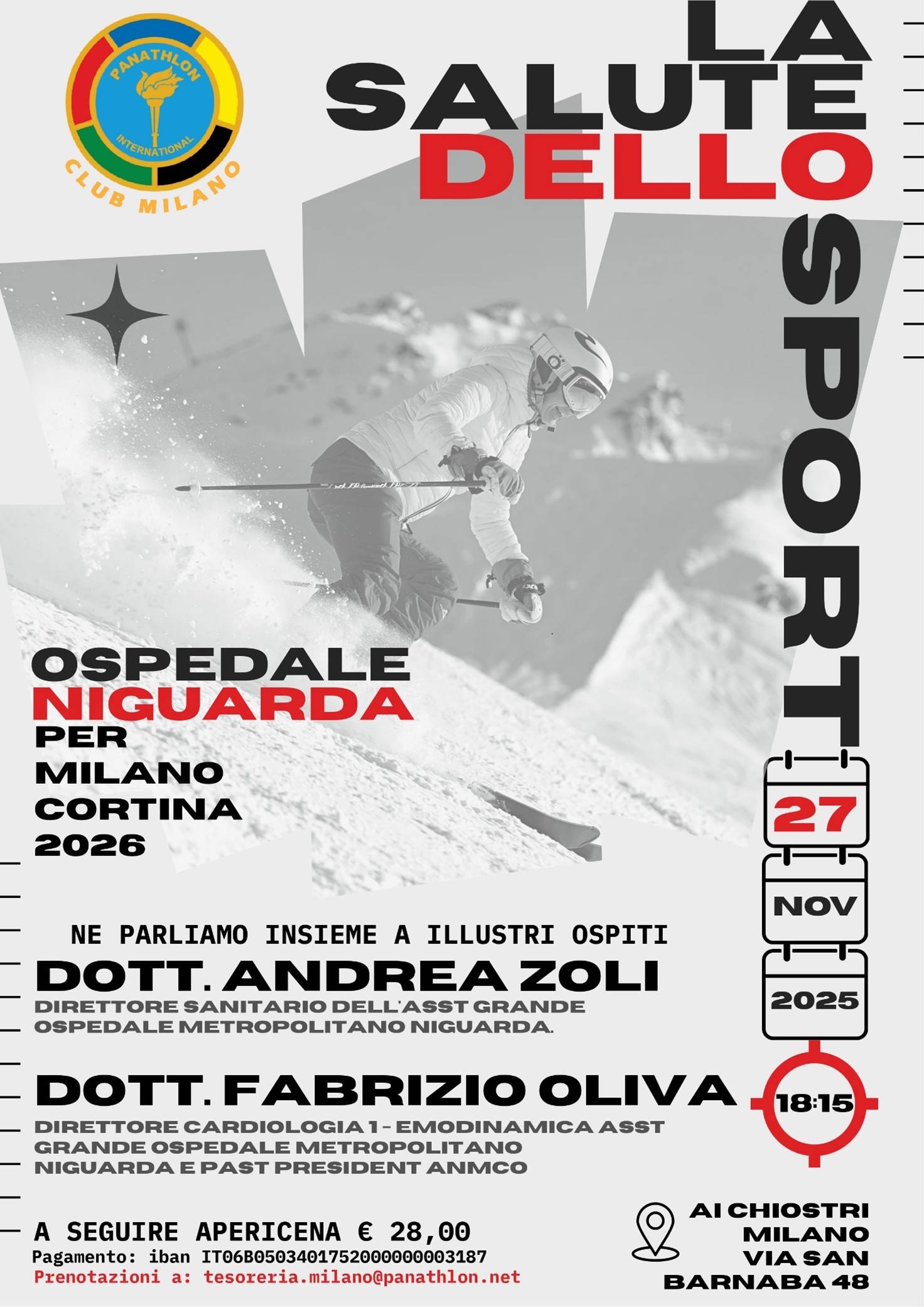 La salute Olimpica è garantita