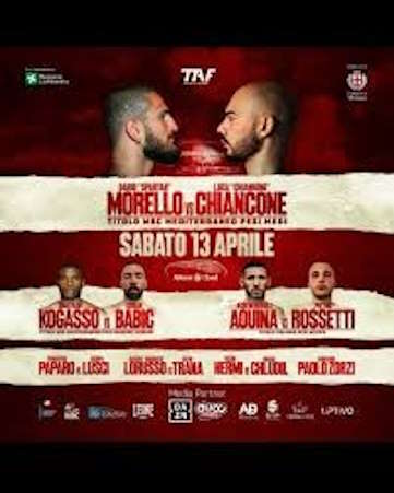 Sabato all’Allianz di Milano grande boxe con sfide titolate: Morello-Chiancone e Kogasso-Babic.