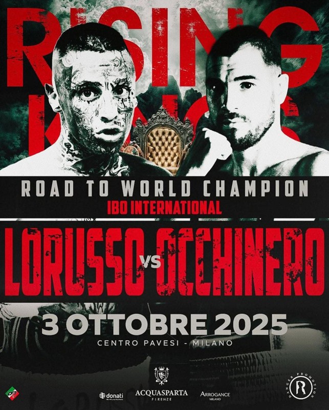 Venerdì grande boxe a Milano