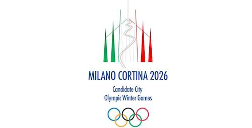 Olimpiadi 2026, Milano-Cortina: ecco il logo