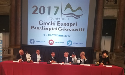 Tutto pronto in Liguria per i Giochi Paralimpici Europei Giovanili