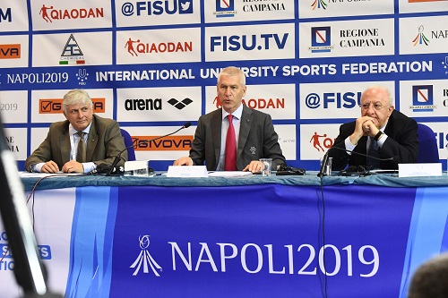 La FISU presenta la 30° Summer Universiade Napoli 2019