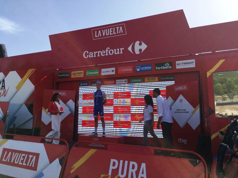 Vuelta di Spagna, ottava tappa: trionfa Alaphilippe, Froome allunga in classifica