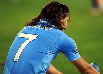 Serie A: il Napoli sfida l'Inter senza Cavani