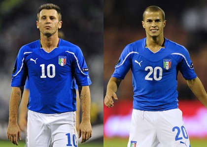 Italia: contro l'Irlanda spazio a Cassano-Giovinco
