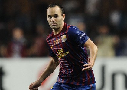 Uefa, Iniesta miglior giocatore 2011-12