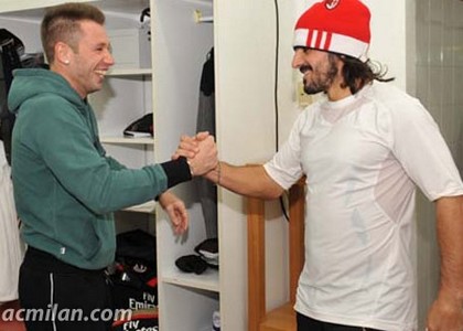 Cassano a Milanello: 