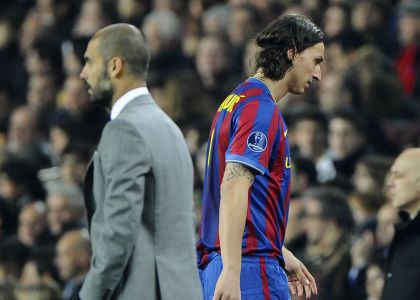 Ibra contro Guardiola: 