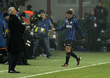 Inter: Zanetti, primo rosso in serie A