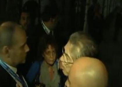 Novara-Inter, Moratti litiga con un tifoso. VIDEO