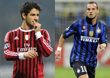 Milan-Inter: Pato rimonta, dubbio Sneijder