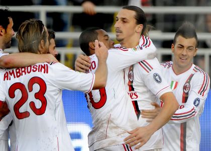 Serie A: ciclone Ibra, tris del Milan a Novara