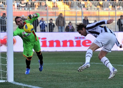 Serie A: Matri-gol, la Juve espugna Lecce