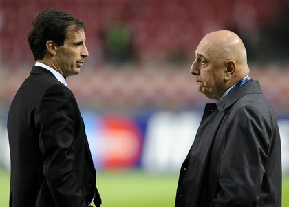 Milan, Allegri in sede: l'incontro con Galliani
