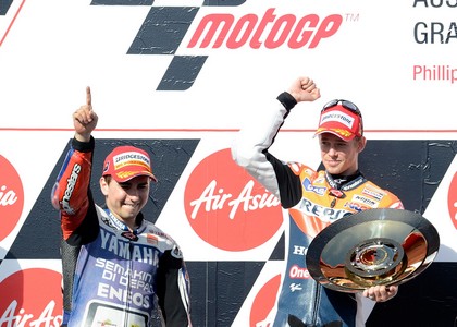 MotoGp, Australia: festa Stoner, Mondiale a Lorenzo