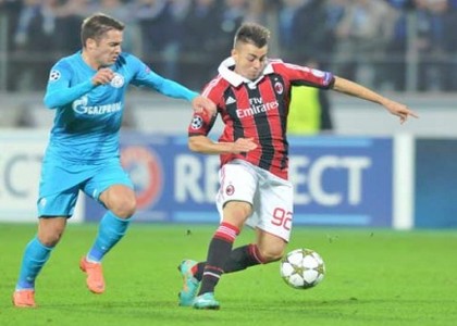 Champions League: Milan-Zenit, i precedenti