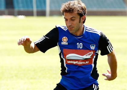 Australia: il debutto di Del Piero in diretta. Live