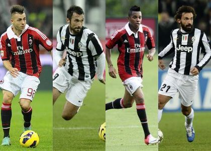 Serie A: Milan-Juventus, notte di stelle
