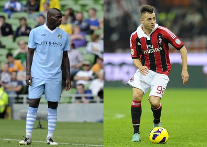 Dall'Inghilterra: City-Milan, Balotelli per El Shaarawy