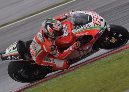 MotoGp, Valencia: Hayden in testa nelle prime libere