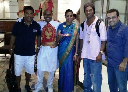 Idolo Ronaldinho: gira film a Bollywood