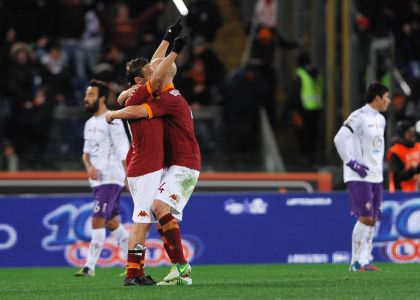 Serie A: poker Roma, la Fiorentina si arrende