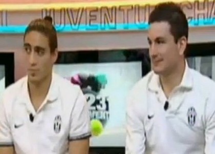 Juve: presentati Padoin e Caceres