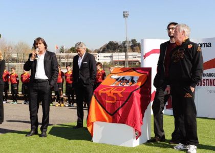 Roma: a Trigoria inaugurato il campo Di Bartolomei