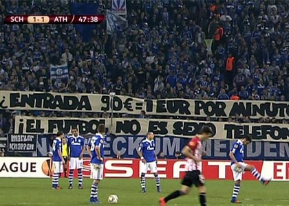 I tifosi dello Schalke: 