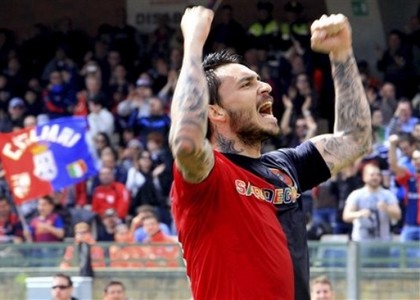 Serie A: Cagliari ok, Pinilla affonda il Catania