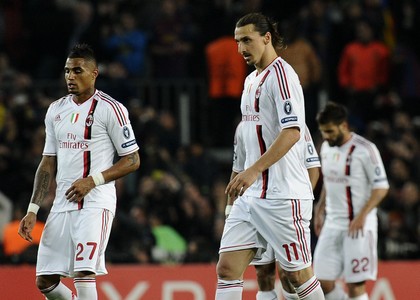 Champions: tris Barcellona, il Milan è eliminato