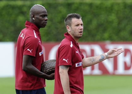 Verso Italia-Russia: in attacco Cassano e Balotelli