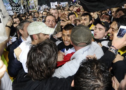 Scudetto Juve: Torino in festa, cori per Del Piero