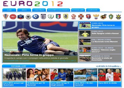 Euro 2012: tutto in diretta con lo speciale Datasport