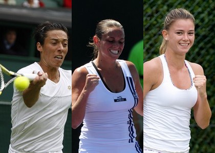 Wimbledon: Schiavone, Vinci e Giorgi, tris da sogno