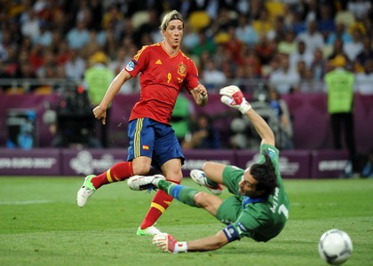 Euro 2012: Spagna-Italia, i gol in 3D. Video