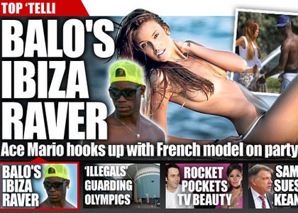 Balotelli a Ibiza, tra Paris Hilton e una nuova fiamma